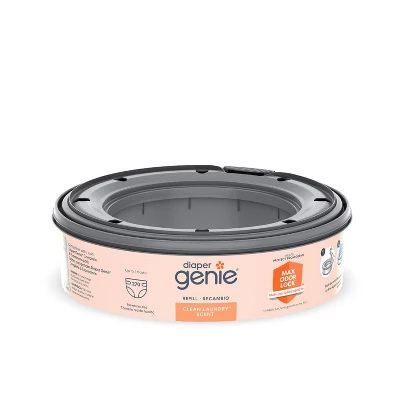 Diaper Genie Diaper Disposal Pail System Refill - Clean Laundry - 3pk 2 Diaper Genie Diaper Disposal Pail System Refill - Clean Laundry - 3pk - Image 2