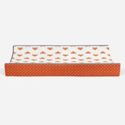 Bacati - Playful Fox Quilted Changing Pad Cover -Orange Arrows In Gussett -Baby Trend Store GUEST 0267a814 7b22 49ba 8a2b 5efb65af5786