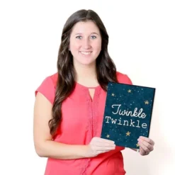 Big Dot Of Happiness Twinkle Twinkle Little Star - Baby Boy Nursery Wall Art & Kids Room Decorations - Gift Ideas - 7.5 X 10 Inches - Set Of 3 Prints -Baby Trend Store GUEST 09bc0a1f dbfe 4f47 8201 9415dbf275e3