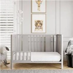 Room & Joy Emmett Curved Post 3-in-1 Crib - Sharkey Gray -Baby Trend Store GUEST 0b9eb1ec a8fa 4de5 8e09 cd28269f65be
