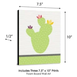 Big Dot Of Happiness Prickly Cactus Party - Nursery Wall Art, Kids Room Decor And Fiesta Home Decorations - 7.5 X 10 Inches - Set Of 3 Prints -Baby Trend Store GUEST 0d85376e ac44 4279 933c 45f31c74930d