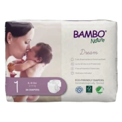 Bambo Nature Dream Disposable Diapers, Eco-Friendly, Size 1 -Baby Trend Store GUEST 0fcef6c9 f727 4677 85cf f99a008a069a