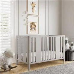 Room & Joy Emmett Curved Post 3-in-1 Crib - Sharkey Gray -Baby Trend Store GUEST 11e53822 779a 4446 920b 54d9eac66e15