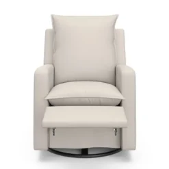Storkcraft Timeless Side Lever Reclining Glider With USB Charging Port - Ivory -Baby Trend Store GUEST 128fe74b 5191 47b8 bcff a098b435b281