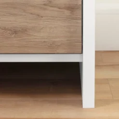 Cookie Changing Table - Pure White And Rustic Oak - South Shore -Baby Trend Store GUEST 13afc27d 26bc 4748 ad37 91336bd842ce