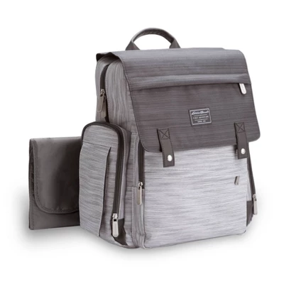 Eddie Bauer Ridgeline Cascade Back Pack Diaper Bag - Gray/Gray Heather 1 Eddie Bauer Ridgeline Cascade Back Pack Diaper Bag - Gray/Gray Heather