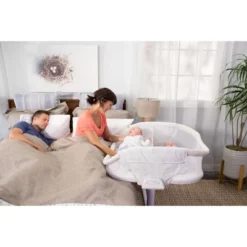 HALO Innovations Bassinest Twin Sleeper - Sand Circles -Baby Trend Store GUEST 16925524 9abd 4bc7 9a0a 390b4c48146c