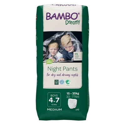 Bambo Dreamy Potty Training Night Pants For Boys Ages 4-7 2 Bambo Dreamy Potty Training Night Pants For Boys Ages 4-7 - Image 2