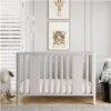 Room & Joy Emmett Curved Post 3-in-1 Crib - Sharkey Gray