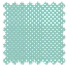 Bacati - Pin Dots Crib/Toddler Bed Skirt - Mint