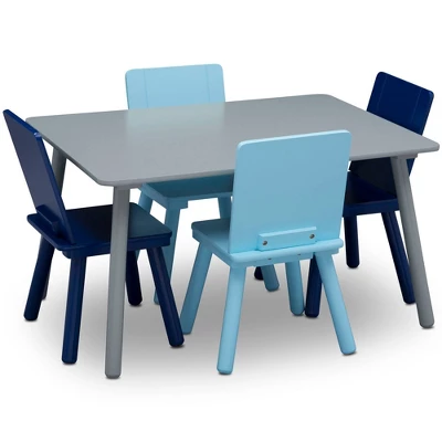 Delta Children Kids' Table And Chair Set 4 Chairs Included 4 Delta Children Kids' Table And Chair Set 4 Chairs Included - Image 4