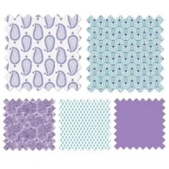 Bacati - Isabella Paisley Aqua/Lilac/Purple Floret Changing Pad Cover -Baby Trend Store GUEST 25d03a43 08c3 4ca4 a7a8 fd18e360eecf