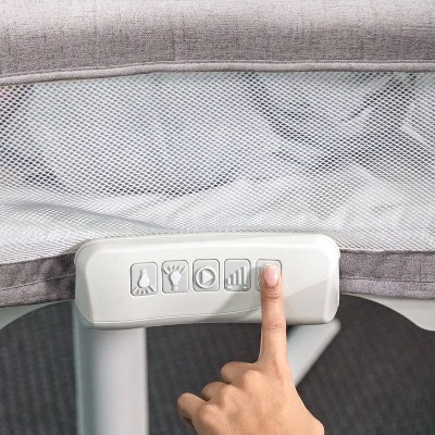 HALO Innovations BassiNest Swivel Sleeper Luxe - Dove Gray Tweed 7 HALO Innovations BassiNest Swivel Sleeper Luxe - Dove Gray Tweed - Image 7