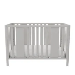 Room & Joy Emmett Curved Post 3-in-1 Crib - Sharkey Gray -Baby Trend Store GUEST 28fd7d58 2d97 4417 a32b 95325e845d19