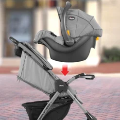 Chicco Mini Bravo Plus Travel System - Slate Gray -Baby Trend Store GUEST 29b8c816 b0d5 43c5 b4e8 a0ea8e8f2d72