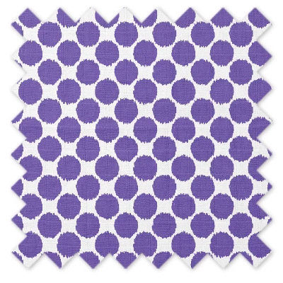 Bacati - Ikat Zigzag Lilac Dots Muslin Changing Pad Cover 7 Bacati - Ikat Zigzag Lilac Dots Muslin Changing Pad Cover - Image 7