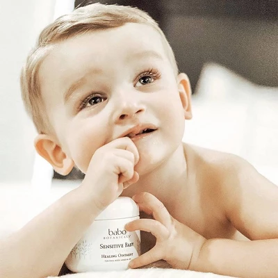Babo Botanicals Sensitive All Natural Healing Baby Ointment With Colloidal Oatmeal - 4oz 5 Babo Botanicals Sensitive All Natural Healing Baby Ointment With Colloidal Oatmeal - 4oz - Image 5