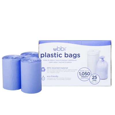 Ubbi® Ubbi Plastic Diaper Pail Bags 2 Ubbi® Ubbi Plastic Diaper Pail Bags - Image 2