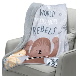 Lambs & Ivy Star Wars Rebels Baby Blanket - Gray -Baby Trend Store GUEST 2d3c54c3 7170 4f3f 9420 0e28ff098efc