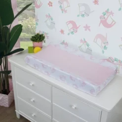 Little Love By NoJo Tropical Garden Changing Pad Cover