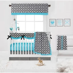 Bacati - Love Black/Turq Musical Mobile -Baby Trend Store GUEST 2f2ba984 b42f 44b8 a670 c6de707d1690