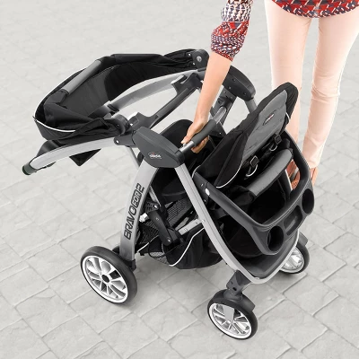 Chicco Bravo For 2 Double Stroller - Iron 3 Chicco Bravo For 2 Double Stroller - Iron - Image 3