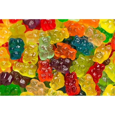 12 Flavor Assorted Gourmet Gummi Bears - 80oz 2 12 Flavor Assorted Gourmet Gummi Bears - 80oz - Image 2