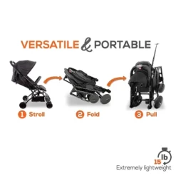 Jovial Portable Folding Lightweight Compact Baby Stroller With Bag For Airplane Travel For Babies, Infants, And Toddlers, Black (2 Pack) -Baby Trend Store GUEST 3b4c9bcc d936 4e82 b2b8 bf135ed0fec1