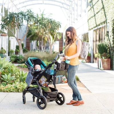 J.L. Childress Cups 'N Cargo Stroller Organizer - Black 2 J.L. Childress Cups 'N Cargo Stroller Organizer - Black - Image 2