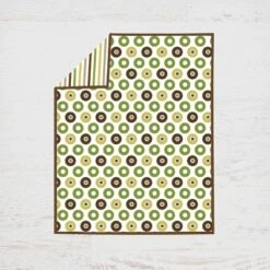Bacati - Mod Dots Stripes Green Yellow Beige Brown 6 Pc Crib Bedding Set With Long Rail Guard Cover -Baby Trend Store GUEST 3e44726b 7e9d 45aa ad7c 48328b7ebd63