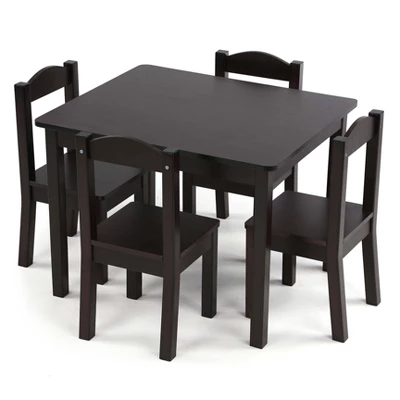 5pc Kids' Wood Table And Chair Set - Humble Crew 7 5pc Kids' Wood Table And Chair Set - Humble Crew - Image 7