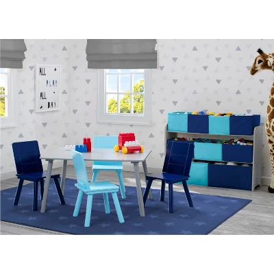 Delta Children Kids' Table And Chair Set 4 Chairs Included 2 Delta Children Kids' Table And Chair Set 4 Chairs Included - Image 2