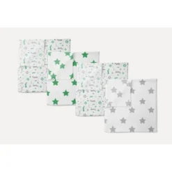 Bacati - Boys Soccer Muslin Green Gray 10 Pc Crib Bedding Set With 4 Swaddling Blankets -Baby Trend Store GUEST 439a8c1e 6bf6 487b 9221 d6d996bea8e5