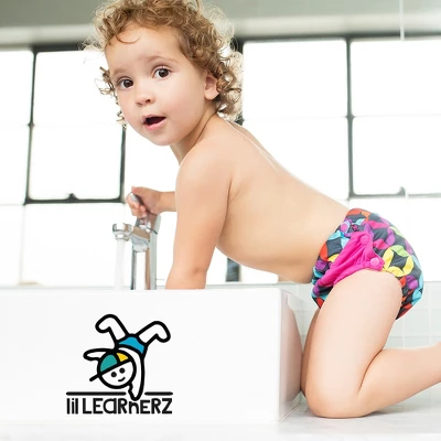 Kanga Care Lil Learnerz Reusable Swim And Toilet Training Pants (Small - Bonnie & Jeweled) 1 Kanga Care Lil Learnerz Reusable Swim And Toilet Training Pants (Small - Bonnie & Jeweled)