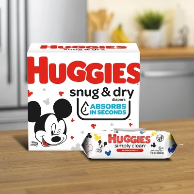 Huggies Simply Clean Unscented Baby Wipes 11 Flip-Top Packs (704ct) 7 Huggies Simply Clean Unscented Baby Wipes 11 Flip-Top Packs (704ct) - Image 7