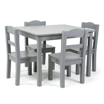 5pc Kids' Wood Table And Chair Set - Humble Crew 8 5pc Kids' Wood Table And Chair Set - Humble Crew - Image 8
