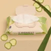 The Honest Company Hydrate + Cleanse Plant-Based Baby Wipes - Aloe And Cucumber - 240ct