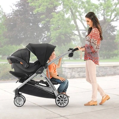 Chicco Bravo For 2 Double Stroller - Iron 1 Chicco Bravo For 2 Double Stroller - Iron