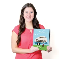 Big Dot Of Happiness Happy Camper - Nursery Wall Art, Kids Room Decor And Camping Home Decorations - Gift Ideas - 7.5 X 10 - Set Of 3 Prints -Baby Trend Store GUEST 50c90e42 49e6 4af2 9f95 d1263acd54f5