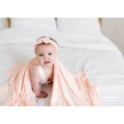 Copper Pearl Knit Swaddle Blanket - Blush -Baby Trend Store GUEST 51d3a672 d991 4508 aa69 c70bb4389109