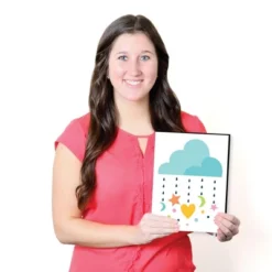 Big Dot Of Happiness Colorful Children's Decor - Alphabet Nursery Wall Art And Rainbow Cloud Kids Room Decor - 7.5 X 10 Inches - Set Of 3 Prints -Baby Trend Store GUEST 51df9af1 e695 4f6b a089 1cfd691becaf