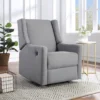 Suite Bebe Pronto Power Recliner Accent Chair - Oyster Gray Fabric