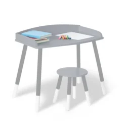 Modern Study Desk And Stool Set - WildKin -Baby Trend Store GUEST 53394ff7 990f 44b4 9517 9fcf0d944500
