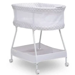 Delta Children Sweet Dreams Bassinet With Airflow Mesh - Gray Infinity -Baby Trend Store GUEST 585ddbe8 f97f 4dd3 bc0c 76ba9cb4960f