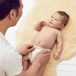 Esembly Inner Organic Cotton Reusable Infant Diaper - Size 1 - 3ct