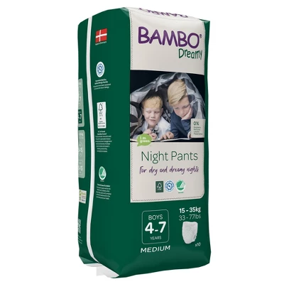 Bambo Dreamy Potty Training Night Pants For Boys Ages 4-7 3 Bambo Dreamy Potty Training Night Pants For Boys Ages 4-7 - Image 3