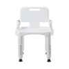 McKesson Bath Chair With Backrest, Plastic Shower Seat, 1 Count