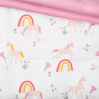 Toddler Unicorn Cotton Kids' Comforter - Pillowfort™ 2 Toddler Unicorn Cotton Kids' Comforter - Pillowfort™ - Image 2