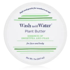 Wash With Water Plant Body Butter (Unscented), Vegan Healing Ointment Cream For Dry & Sensitive Skin, 7 Oz Tub -Baby Trend Store GUEST 605d480e 906c 4ea1 a0f9 b894ff38903c