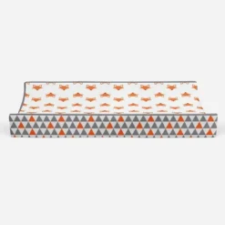 Bacati - Playful Fox Quilted Changing Pad Cover -Traingles In Gussett 11 Bacati - Playful Fox Quilted Changing Pad Cover -Traingles In Gussett -Baby Trend Store GUEST 608c9dff 908e 4059 8d92 55191484a197